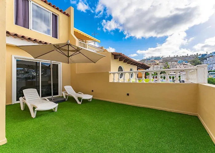 Great Terrace Ac In Costa Adeje Heated Pool Wifi Parking