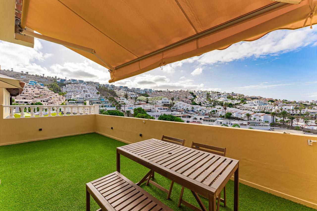 Great Terrace Ac In Heated Pool Wifi Parking Costa Adeje (Tenerife)